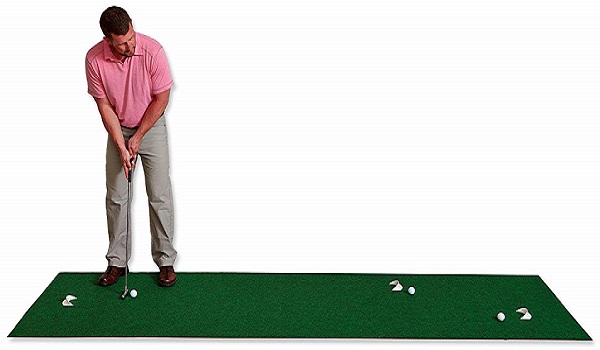 Putt-A-Bout Golf Putting Mat 3 X 11-Feet Green